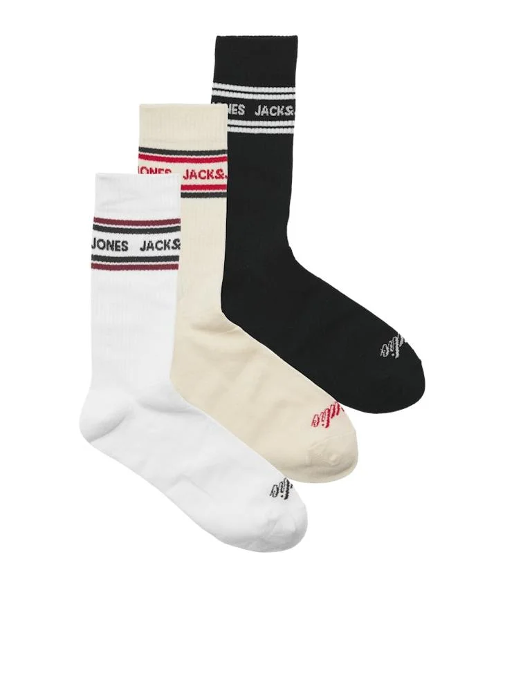 JACK & JONES 3 Pack Jaclandon Tennis Socks