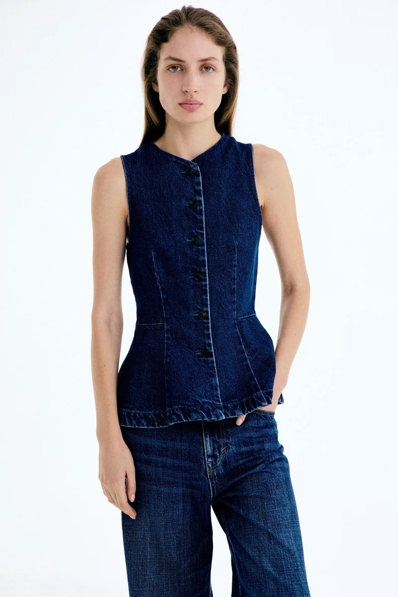 H&M Peplum waistcoat