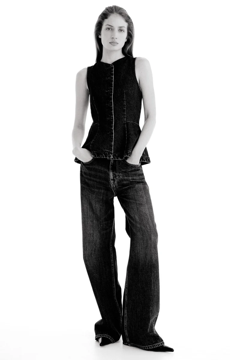 H&M Peplum waistcoat