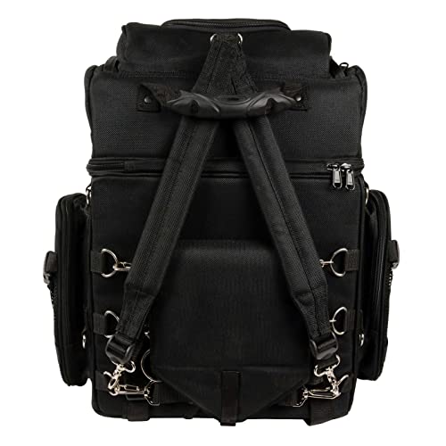 Milwaukee Leather حقيبة سيسي بار للدراجات النارية من ميلووكي جلد SH689 كبيرة سوداء مقاومة للماء - مقاس واحد - Image 3