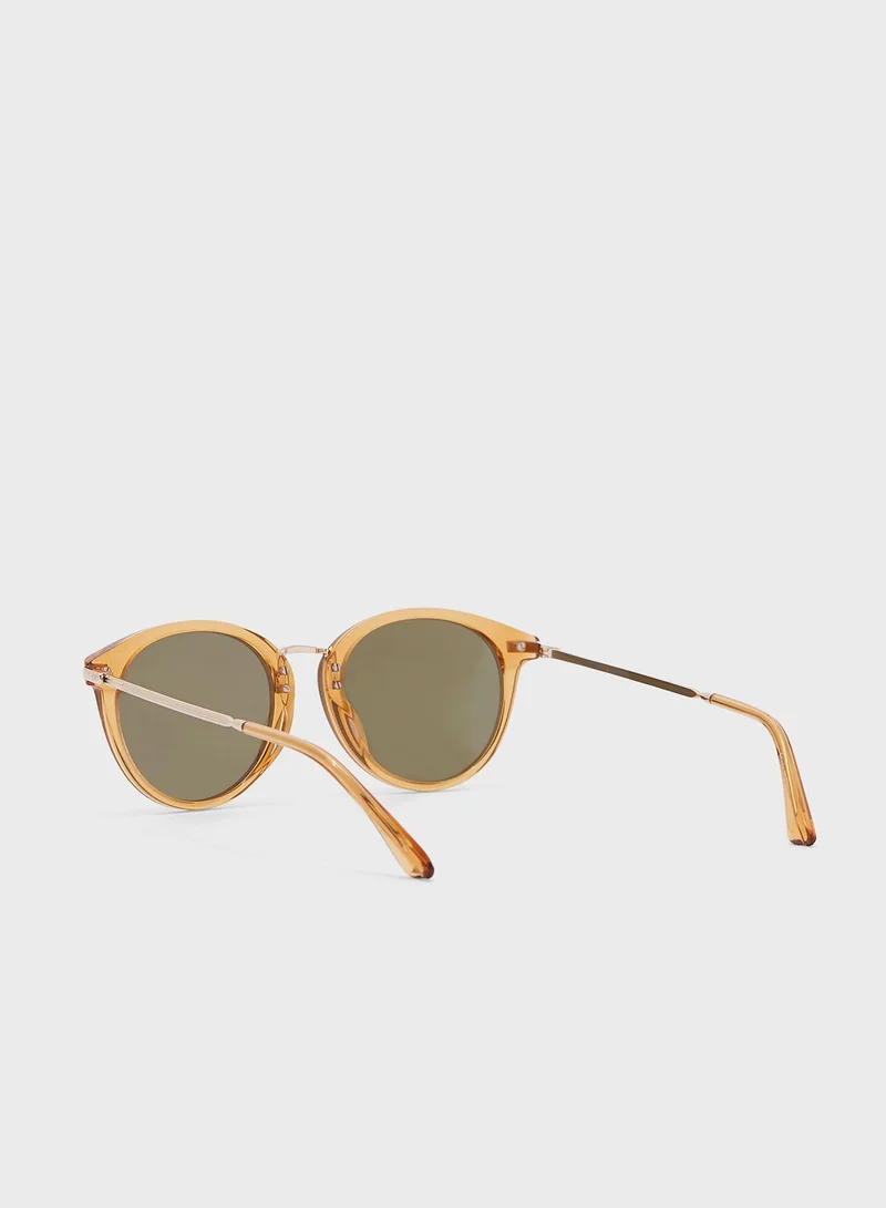 CALVIN KLEIN Aviator Sunglasses