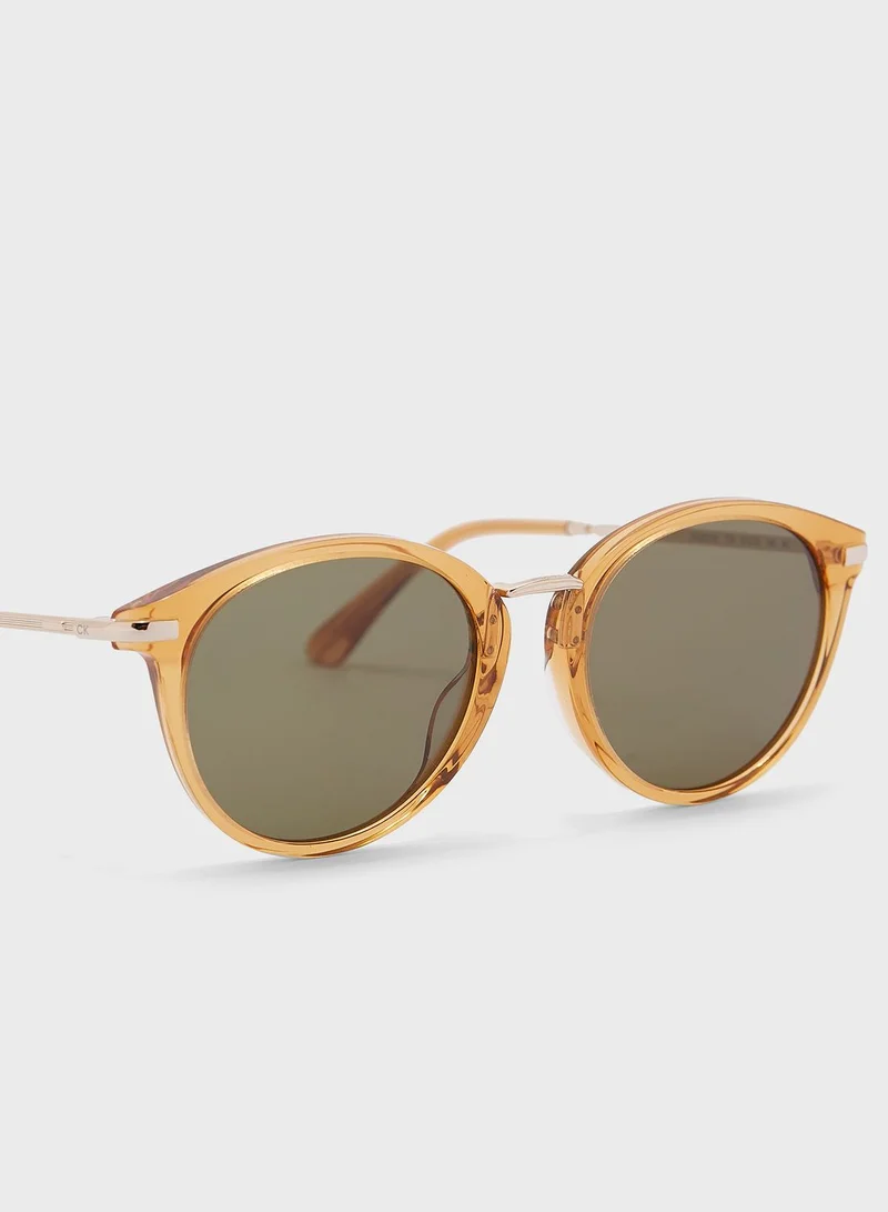 CALVIN KLEIN Aviator Sunglasses