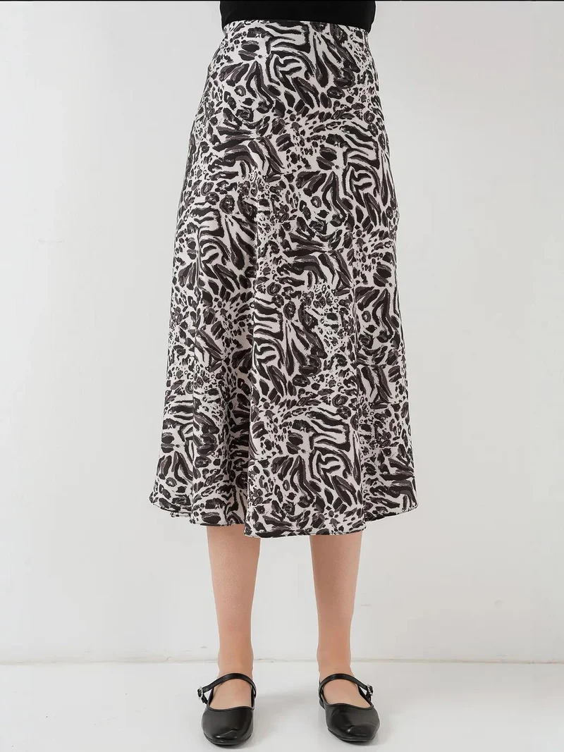 بيغ دارت تنورة ميدي بقصة  مرنة من