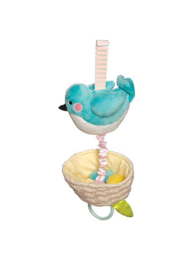 Manhattan Toy Manhattan Toy Lullaby Bird Pull Musical Crib and Baby Toy - Image 1