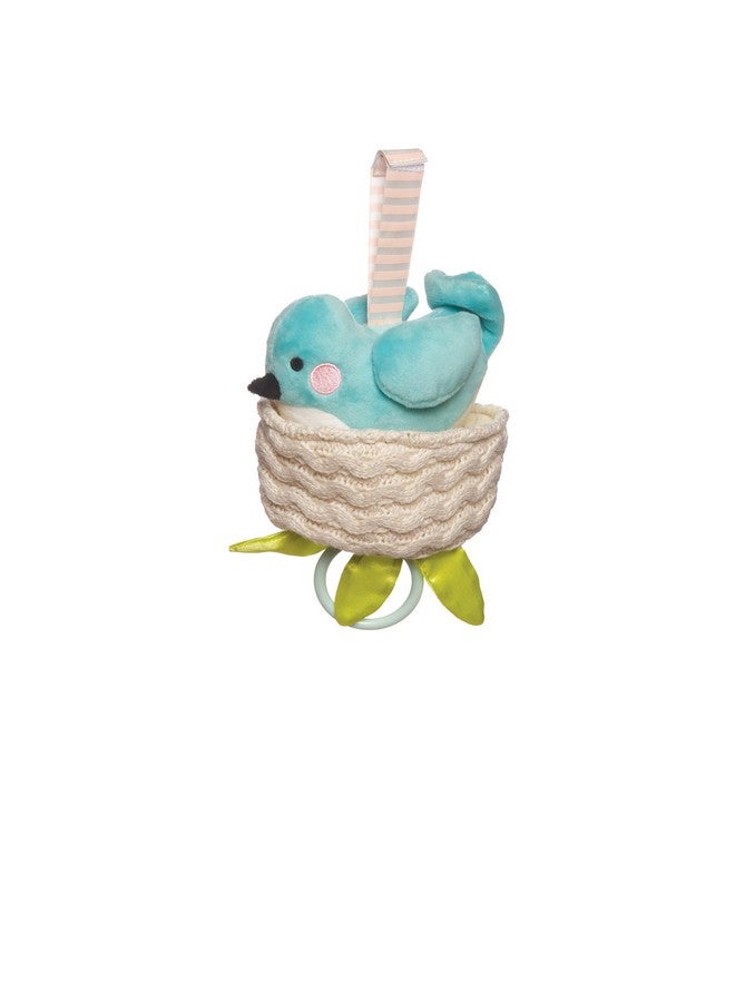 Manhattan Toy Manhattan Toy Lullaby Bird Pull Musical Crib and Baby Toy - Image 2