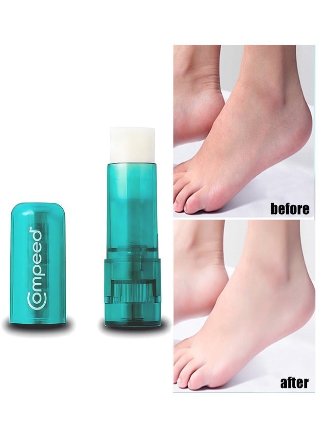 2 Pcs Anti-Blister Stick, Reduces Rubbing On The Skin, Proven To Stop Blisters and Chafing On Feet, Easy and Non-Messy To Apply, Apply To The Parts of Your Feet That Wear Easily Before Wear New Shoes