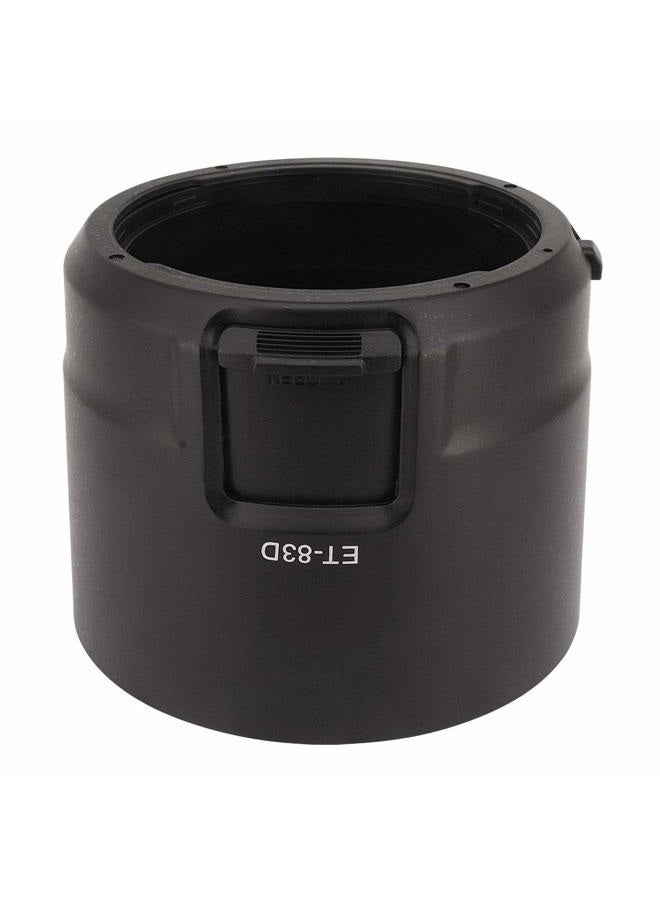 Haoge Bayonet Lens Hood Compatible with Canon EF 100-400mm f/4.5-5.6L is II USM Lens Replaces Canon ET-83D - Image 4