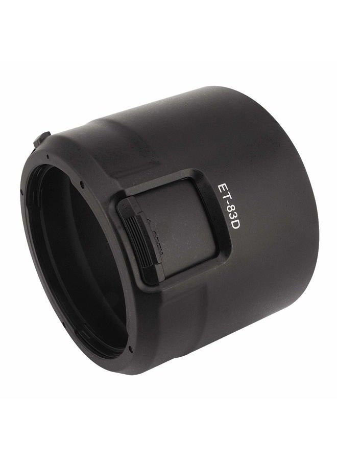 Haoge Bayonet Lens Hood Compatible with Canon EF 100-400mm f/4.5-5.6L is II USM Lens Replaces Canon ET-83D - Image 5