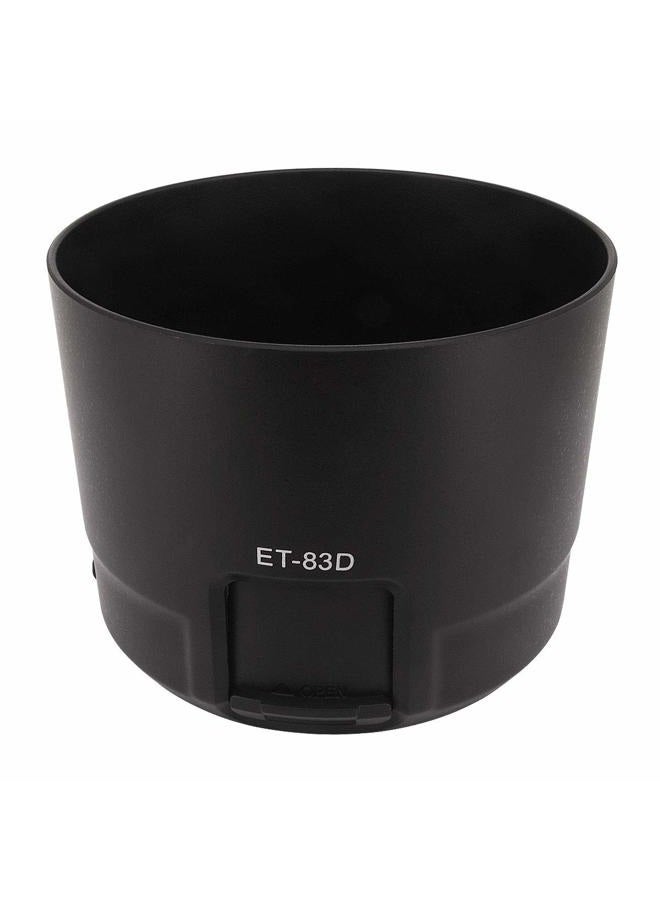 Haoge Bayonet Lens Hood Compatible with Canon EF 100-400mm f/4.5-5.6L is II USM Lens Replaces Canon ET-83D - Image 3