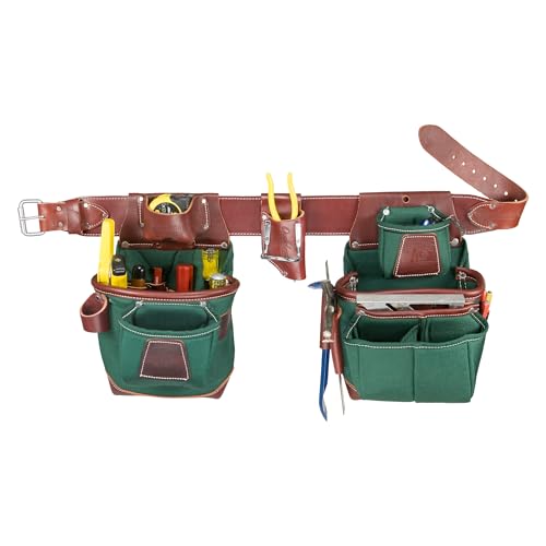 Occidental Leather Heritage FatLip Tool Bag Set XXXLarge Left Hand 25 Pockets Tool Holders Made in USA - Image 1