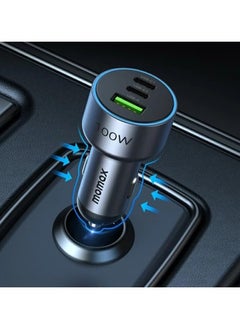 Momax MoVe 100W triple-port car  charger, support PD 100W - pzsku/ZDAEF94C8493D068A3D33Z/45/_/1735823056/f1c01f22-34b5-44cf-9274-8144a8e73b38