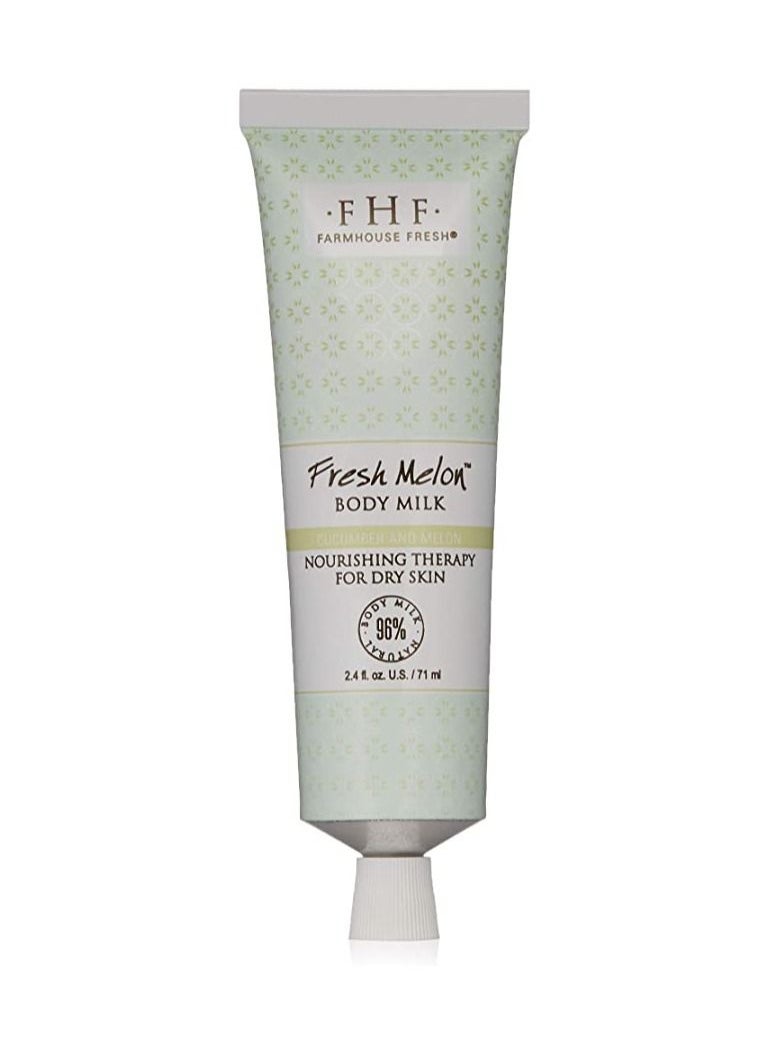 FarmHouse Fresh Fresh Melon Body Milk - Travel Tube 71ml  - Image 2