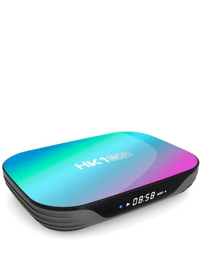 HK1 Box Android TV Box with 4GB RAM 32GB ROM | S905X3 Quad-Core 64-bit Processor | 4K Ultra HD Smart Streaming Media Player | Android OS with WiFi, AirPlay, DLNA, Miracast | USB Ports, TF Card Slot, - Image 3