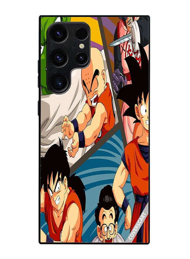 Protective Case Cover For Samsung Galaxy S25 Ultra Goku Verse Design Multicolour