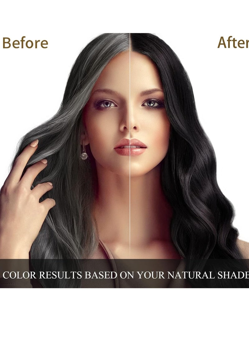 Ivnil Meidu Black Hair Dye Shampoo 3 in 1 for Gray Coverage Hair Color Shampoo for Women & Men Instant Herbal Natural Plant Hair Dye Shampoo Champu Para Canas Mujer - pzsku/ZDAEFDA90E55327A46525Z/45/_/1732348213/ff449e15-d97d-4d05-97b8-9e7e6d1d38d8