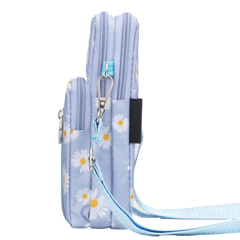 JANKS Small Crossbody Bags for Women Mini Cell Phone Purses with Crossbody Strap Phone Wallet Shoulder Bag Nylon Arm Bag - Image 5