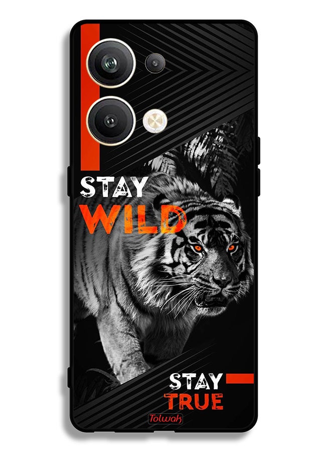 Tolwak Oppo Reno9 Pro Plus 5G Protective Case Cover Stay Wild Stay True - Image 1