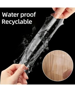 PAMEER 60 Pieces Double Sided Adhesive Tape, Reusable Transparent Double Sided Sticky Pads, Square Removable Traceless Mounting Tape Waterproof Double-Face Tape, Essential Home Supply  - Image 3