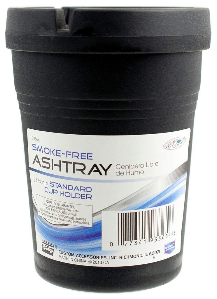 Custom Accessories 93365D Black Smokeless Ashtray (2) - Image 2