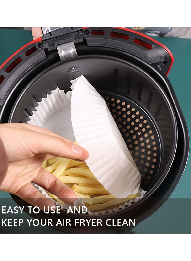 Baking Paper for Hot Air Fryer Disposable Non-Stick Oil and Water Resistant Baking Paper for Oven and Microwave Baking - Image 5