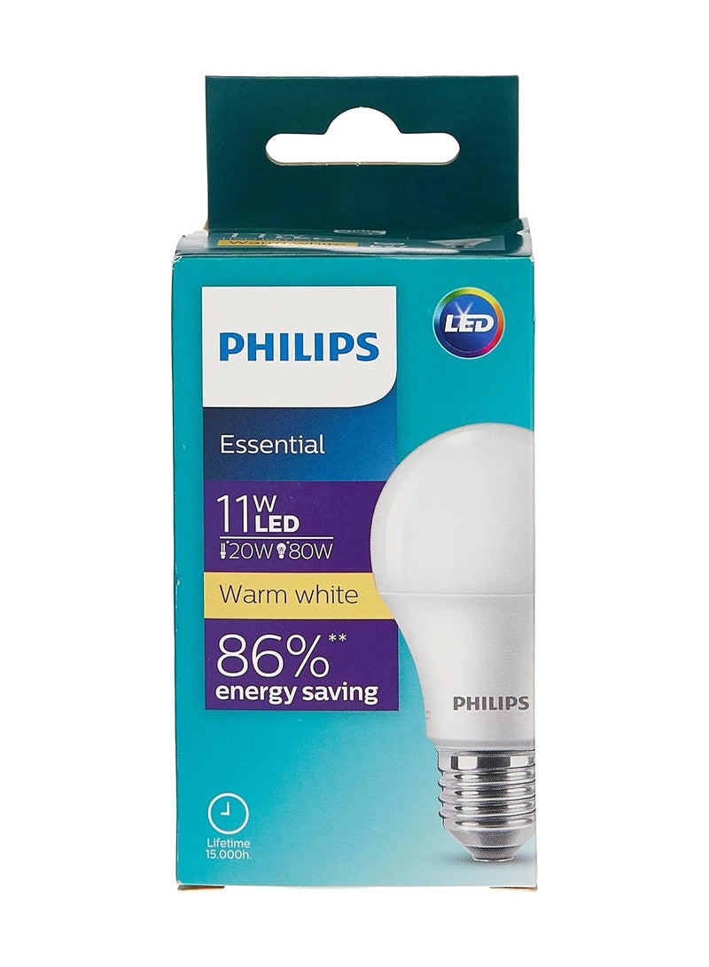 فيليبس مصباح LED أساسي 11 واط 3000 كلفن 230 فولت E27 - Image 4