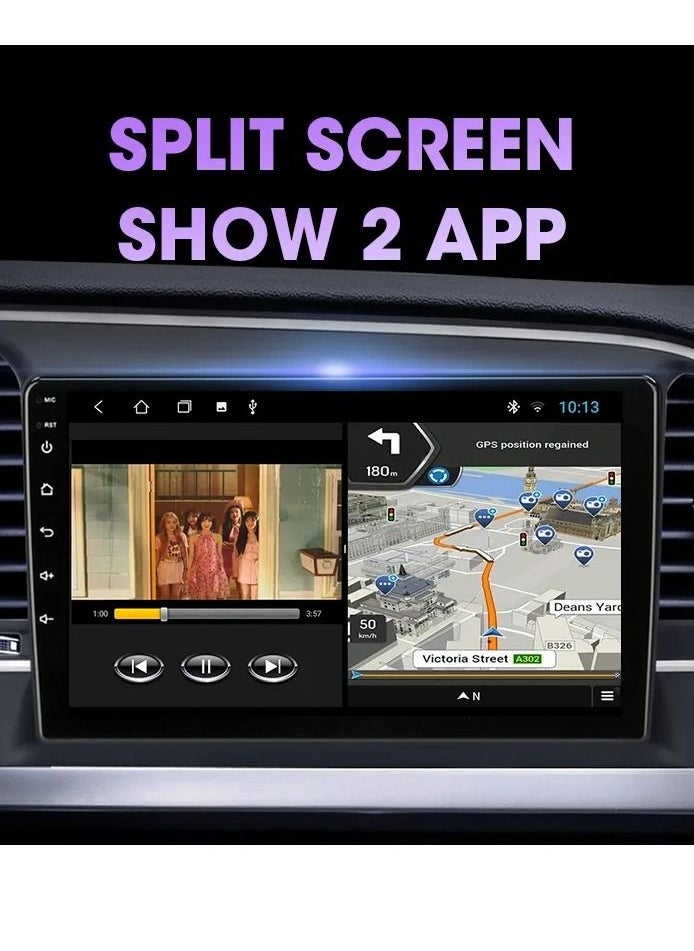 رايموس - شاشة أندرويد لمرسيدس بنز C Class W204 S204 2007 إلى 2014 تدعم Apple Carplay Android Auto Wireless 4Gb RAM QLED شاشة تعمل باللمس كاميرا DSP AHD مزودة بتقنية البلوتوث - Image 1