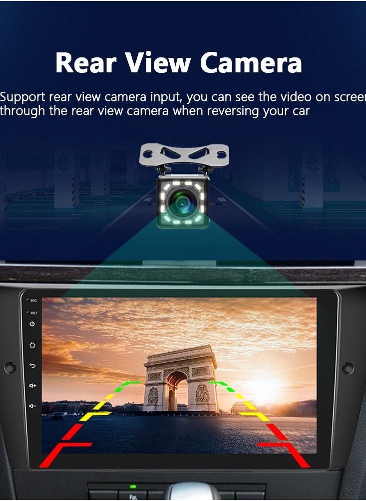 رايموس - شاشة أندرويد لمرسيدس بنز C Class W204 S204 2007 إلى 2014 تدعم Apple Carplay Android Auto Wireless 4Gb RAM QLED شاشة تعمل باللمس كاميرا DSP AHD مزودة بتقنية البلوتوث - Image 1