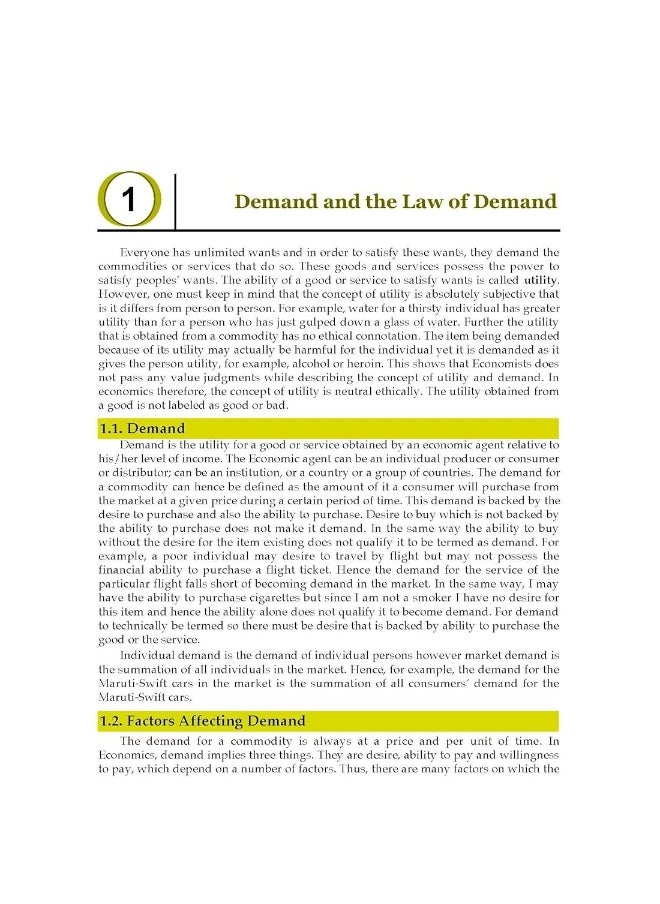 Concepts of Economics: Textbook for ISC Class 12