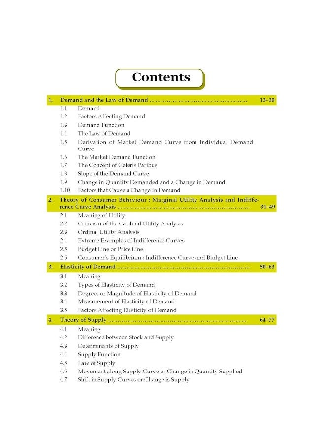 Concepts of Economics: Textbook for ISC Class 12