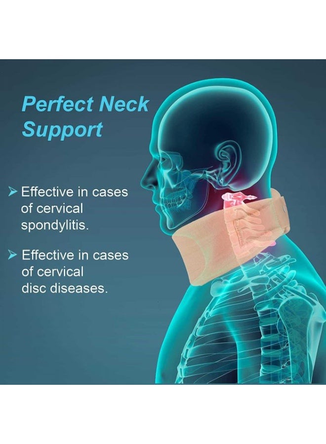 تاينور cervical collar soft (Firm Density) is used for supporting, immobilizing or adjusting the neck in the required position - Image 2