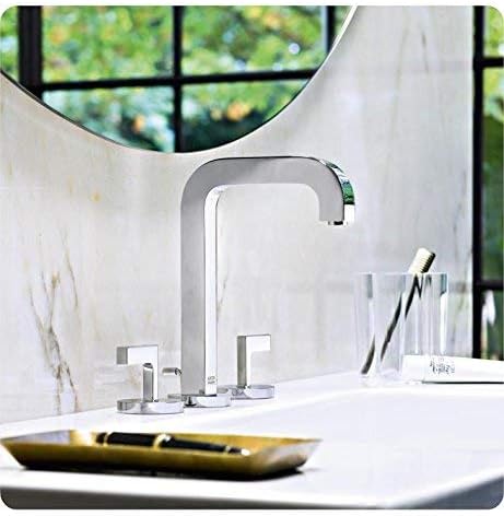 AXOR Citterio Modern Minimalist Hand Polished 2Handle 3 9inch Tall Bathroom Sink Faucet in Chrome 39133001 - Image 2