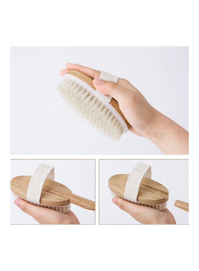 Back Spa Brush Massager Brown 40cm - Image 2