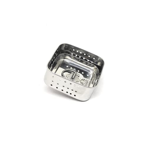 Nyra® Stainless Steel Square Shape Paneer Maker/Tofu Press Mould with Lid – Cheese & Paneer Maker - Large Size (450 ML Capacity) - Image 4