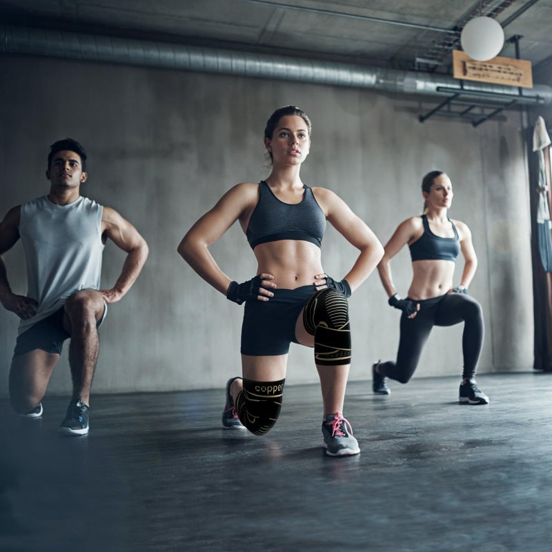 MEIDDANO Copper Knee Braces with Strap for Knee Pain Women and Men(2 Pack), Knee Compression Sleeve for Arthritis, ACL, Meniscus Tear, Joint Pain Relief, Knee Support for Working, Running, Weightlifting(S) - Image 5