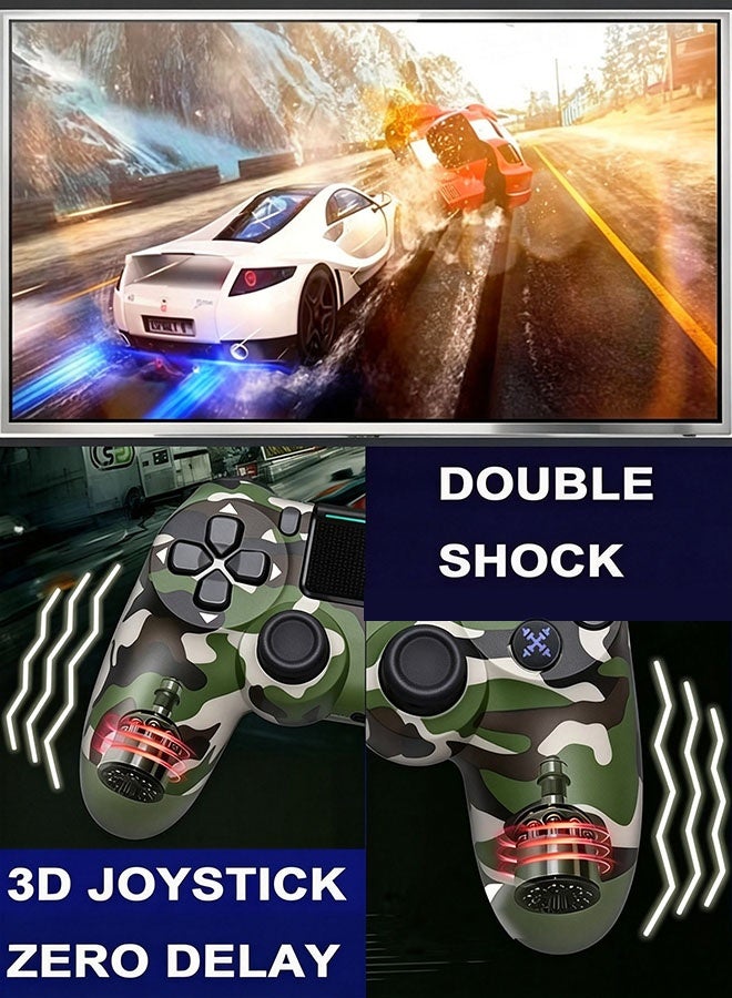 CubeG Wireless Controller for PlayStation 4, Bluetooth High Performance Gamepad with Dual Motor Feedback - Image 5