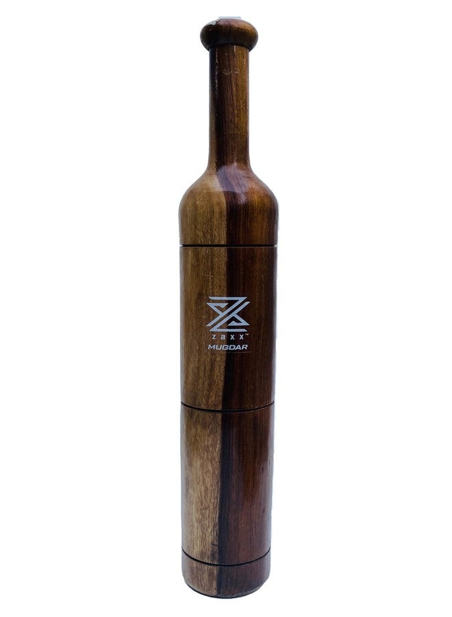 zaxx 3kg Wooden Indian Mugdar, Clubs, Meel, Clubbell, Karla Kattai, Mugdar, (Quality Wood with Polish) - Image 1
