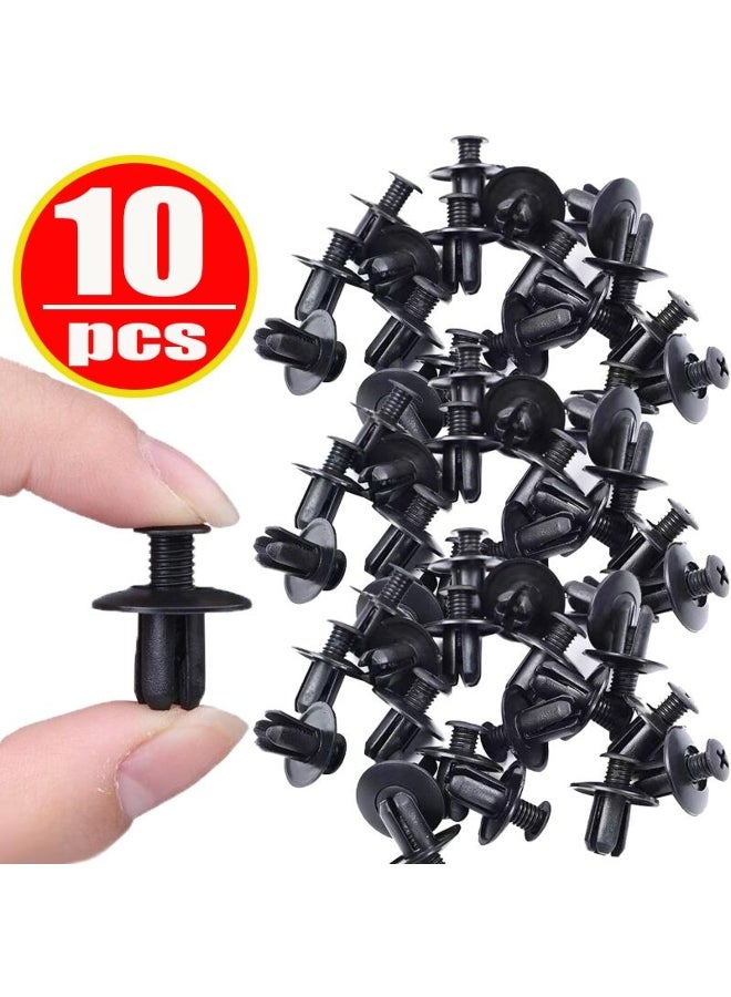 Generic 100pcs 8mm Plastic Rivet Fasteners for Car Bumper Fender - Image 4