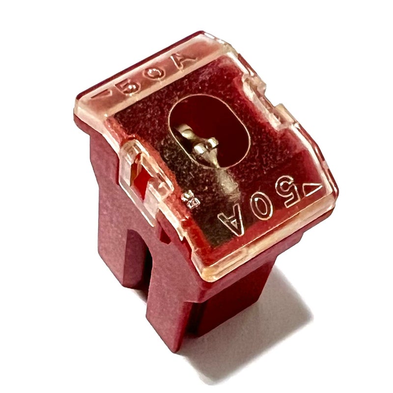 EDS New 9273050 9273050 50 Amp Fuse RED 6101620 82211FC050 E8OY14526A MU840017 FLF50 Plug Cartridge - Image 3