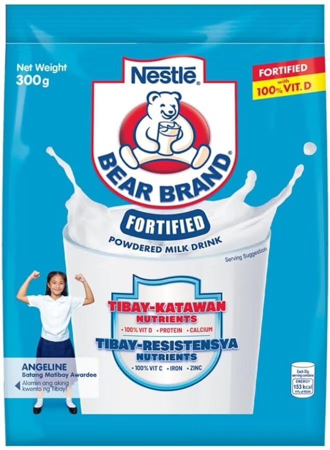 Bear Brand شراب بودرة حليب براند بير من نستله، 300 جم - Image 1