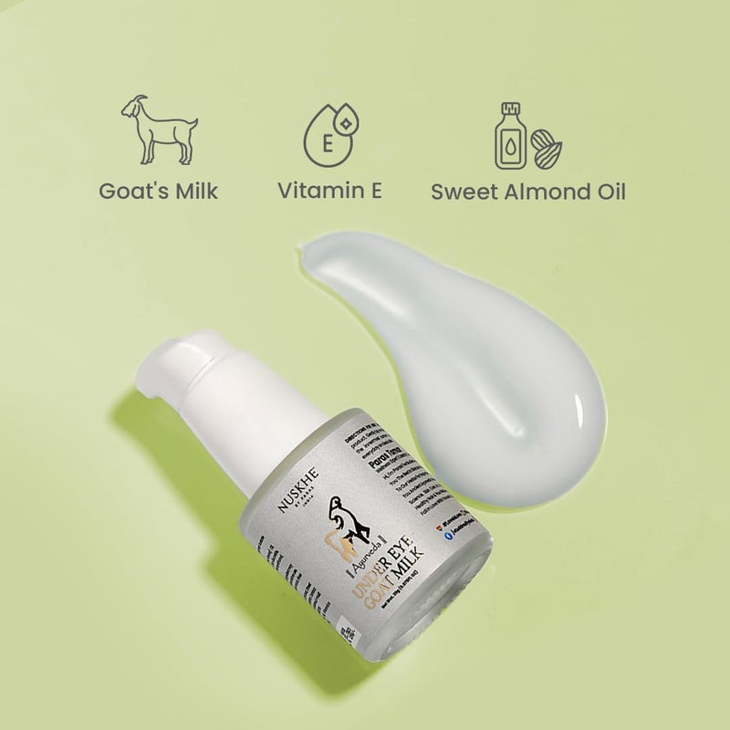 Nuskhe By Paras NUSKHE BY PARAS Under Eye Goat Milk Cream For Puffy Eyes - Image 5