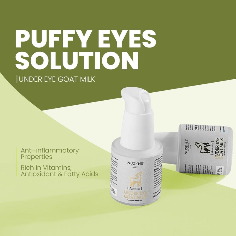 Nuskhe By Paras NUSKHE BY PARAS Under Eye Goat Milk Cream For Puffy Eyes - Image 4
