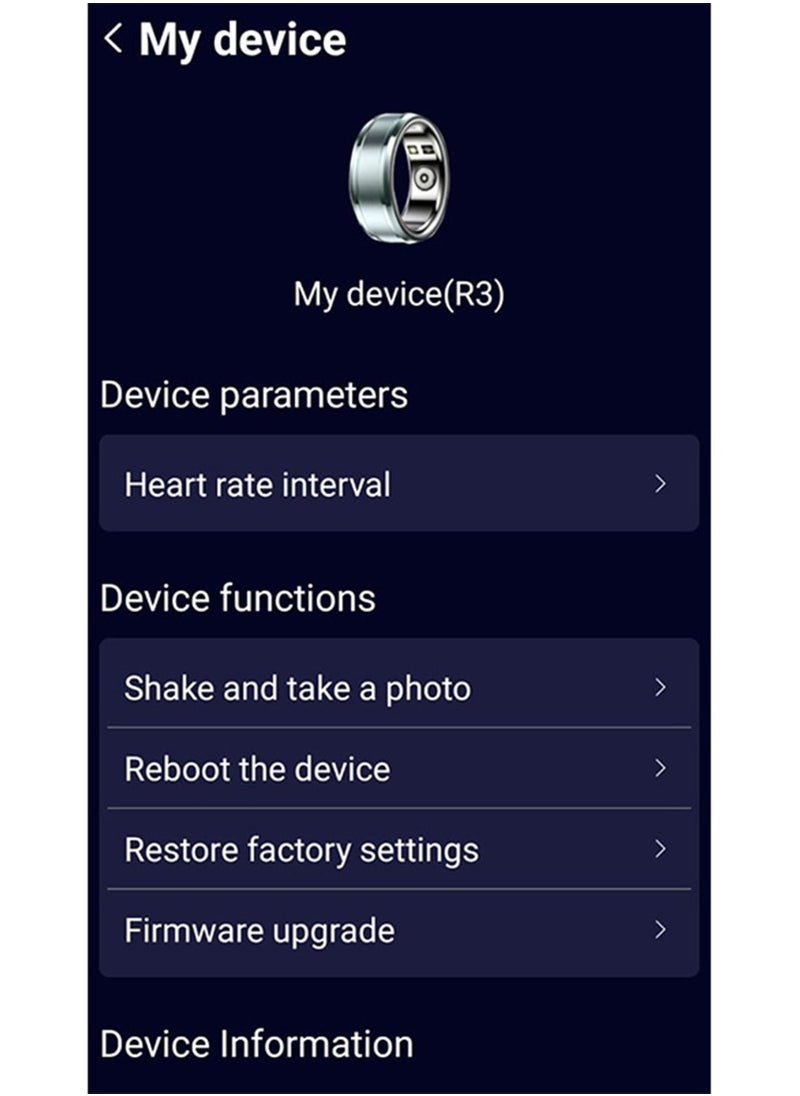 Merlin - Merlin Smart Ring Activ Multifunctional Smart Tracker - Image 1