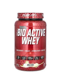 iSatori Isatori, 100% Bio Active Whey, Vanilla Swirl , 1.9 lbs (864 g)  - Image 1