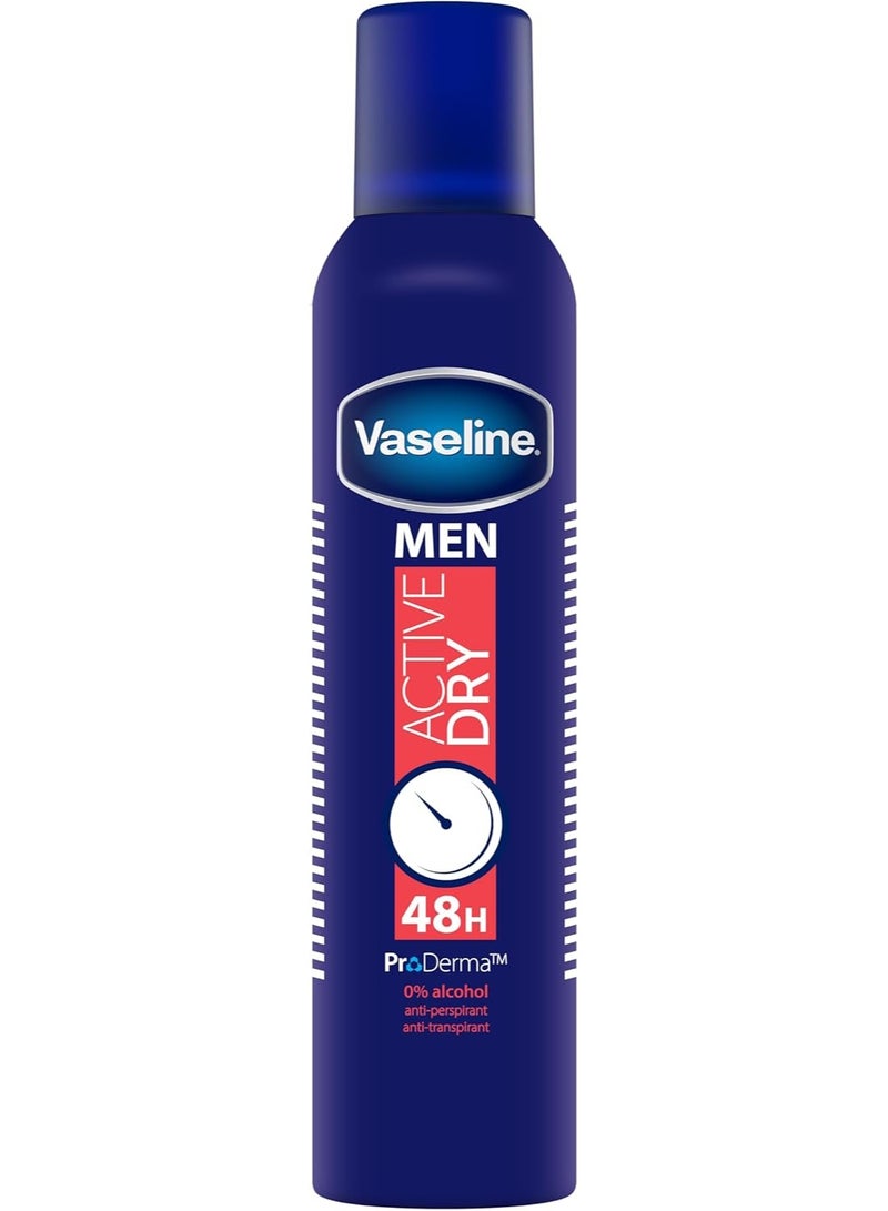 Vaseline Spray Active Dry Pan 250ml (packaging may vary) - Image 1