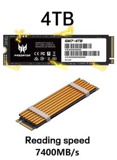 4TB With Free Gold Thin Heatsink（PC/PS5)