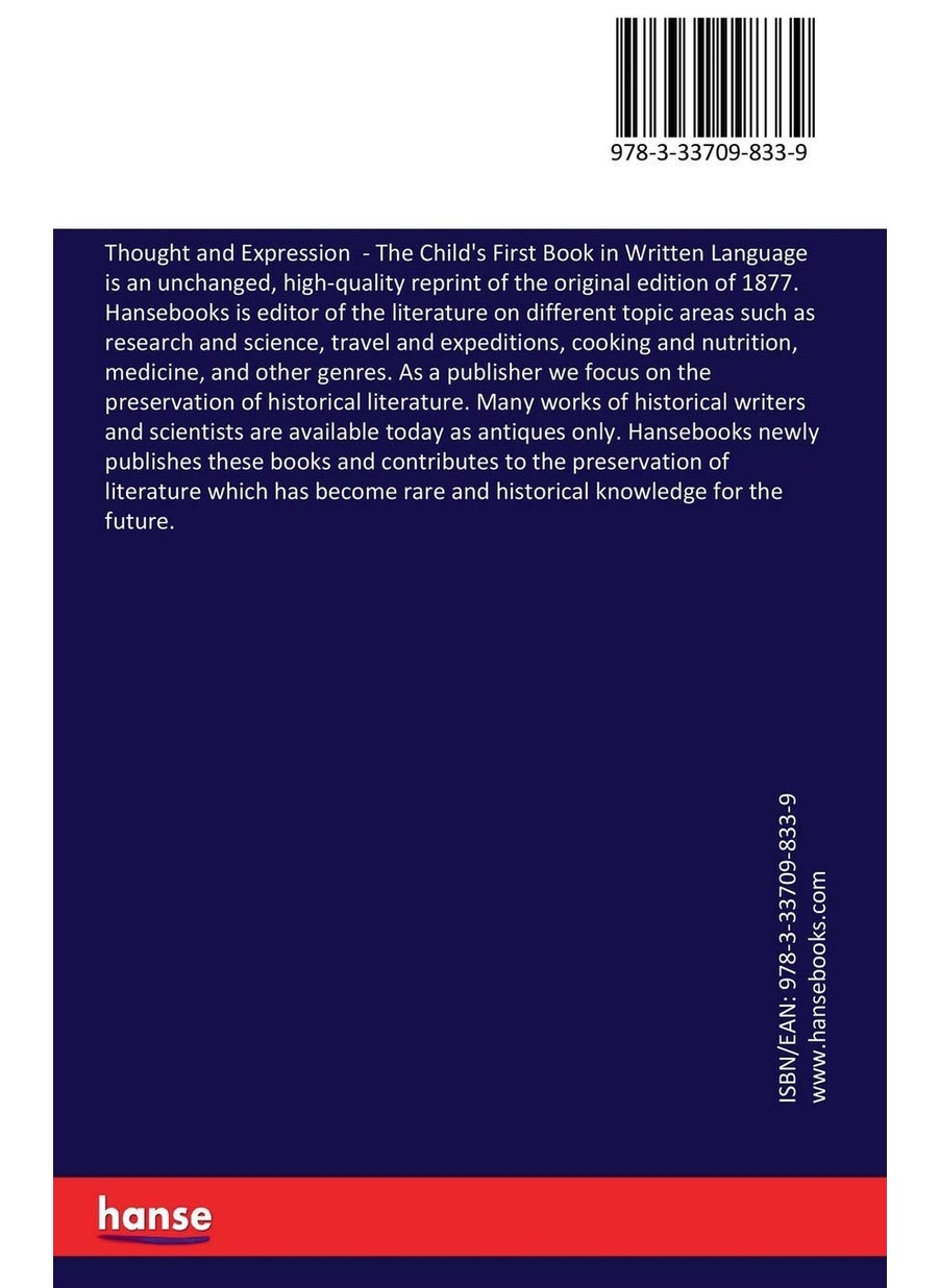 Thought and Expression: The Child's First Book in Written Language  - Image 2
