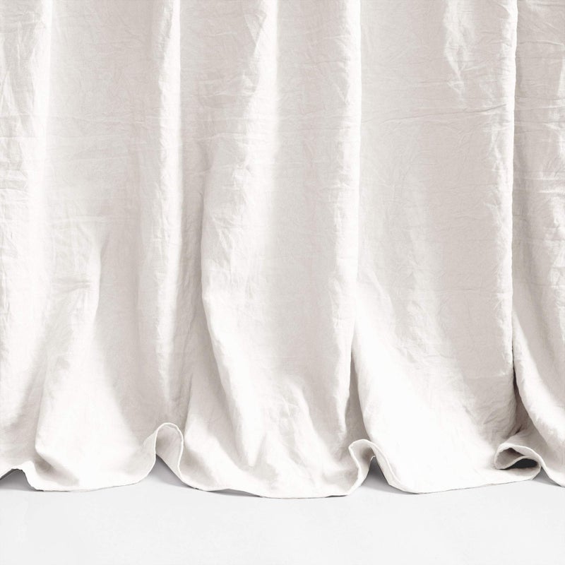 Lush Decor Lush Decor Ruffle Skirt Bedspread Set - 3 Piece Luxurious Farmhouse Bedding Set - Elegant, Charming Ruffle Detail - Timeless Style & Classic Design - Soft and Lightweight - Queen, White  - Image 5