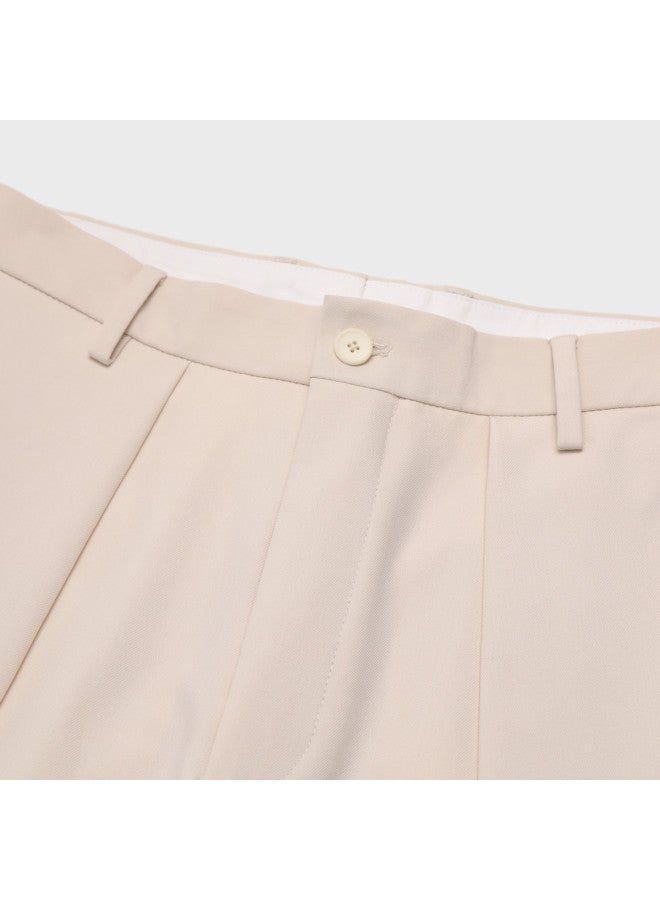 Zara women's Elegant And Versatile Casual Business Pleated Wide-leg Pants - Image 4
