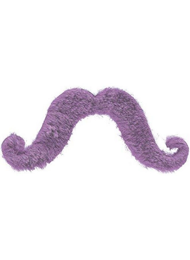 Amscan 3901221 Fun Felt Mustache Party Costume Purple - Image 2