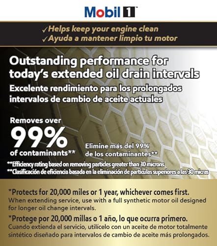 Mobil 1 M1-108A Extended Performance Oil Filter , Pack of 6 - Image 4